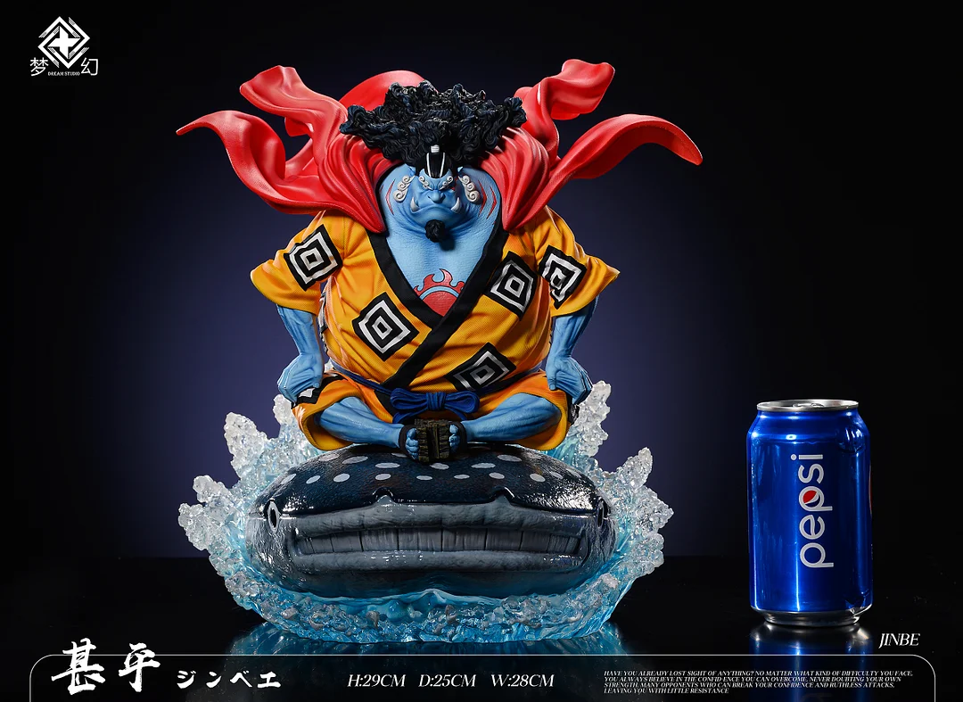 POP Scale Sitting Jinbe - ONE PIECE Resin Statue - Dream Studios