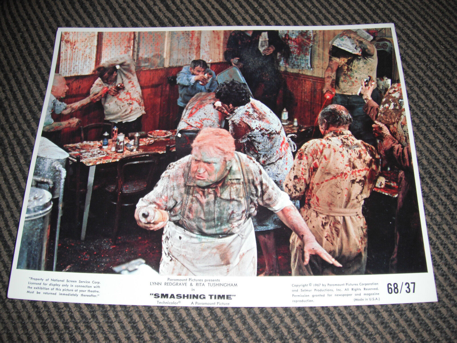 Smashing Time Lynn Redgrave Color 8x10 Promo Photo Poster painting Original Lobby 1967