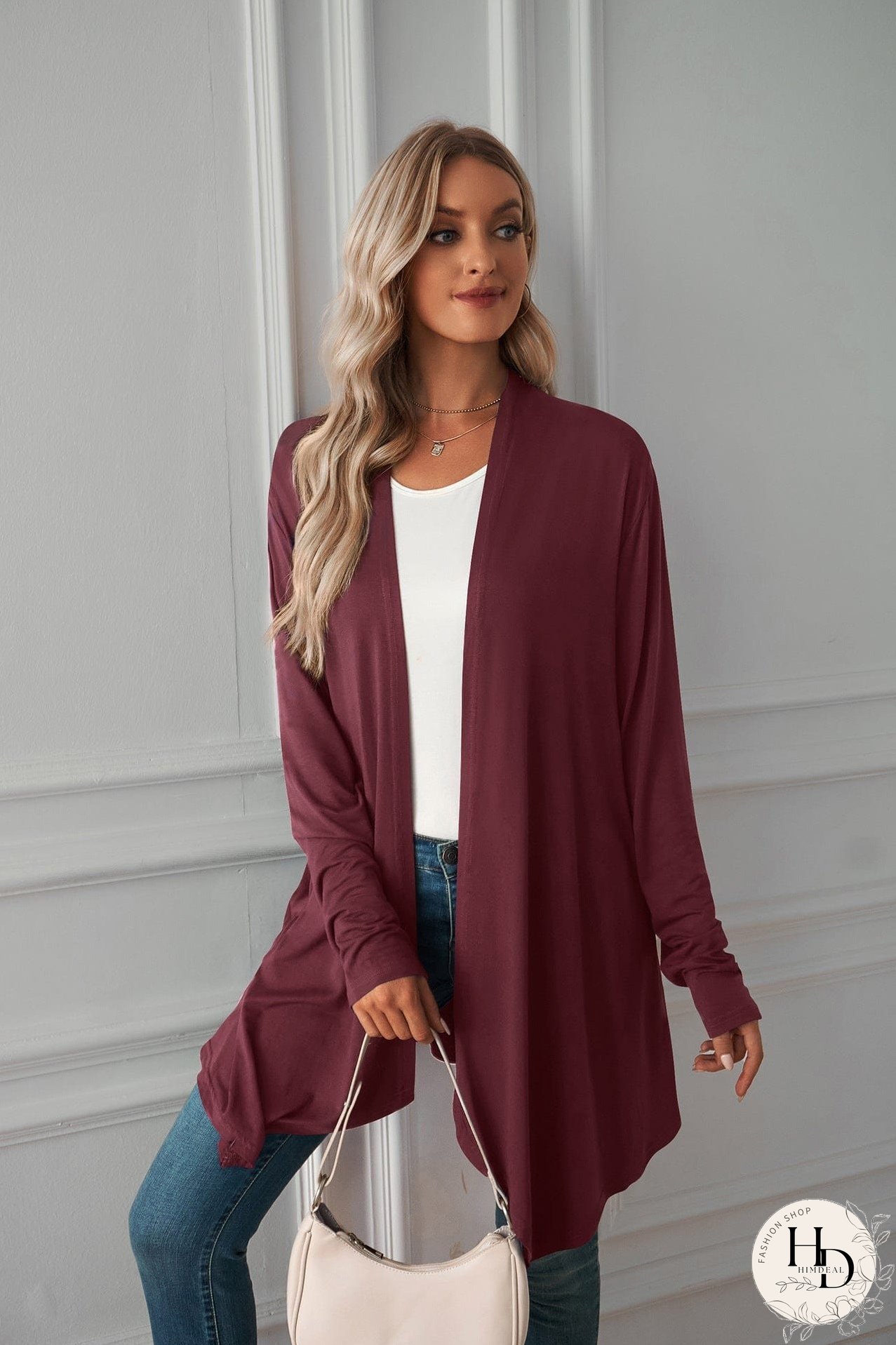 Warm Plaid Shirt Jacket for Fall