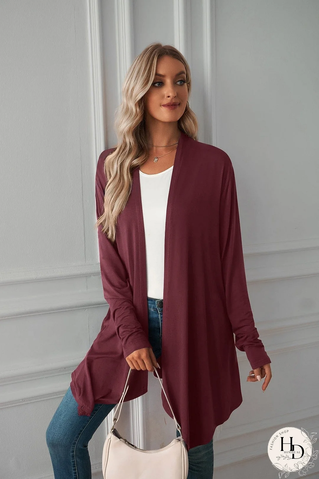 Warm Plaid Shirt Jacket for Fall