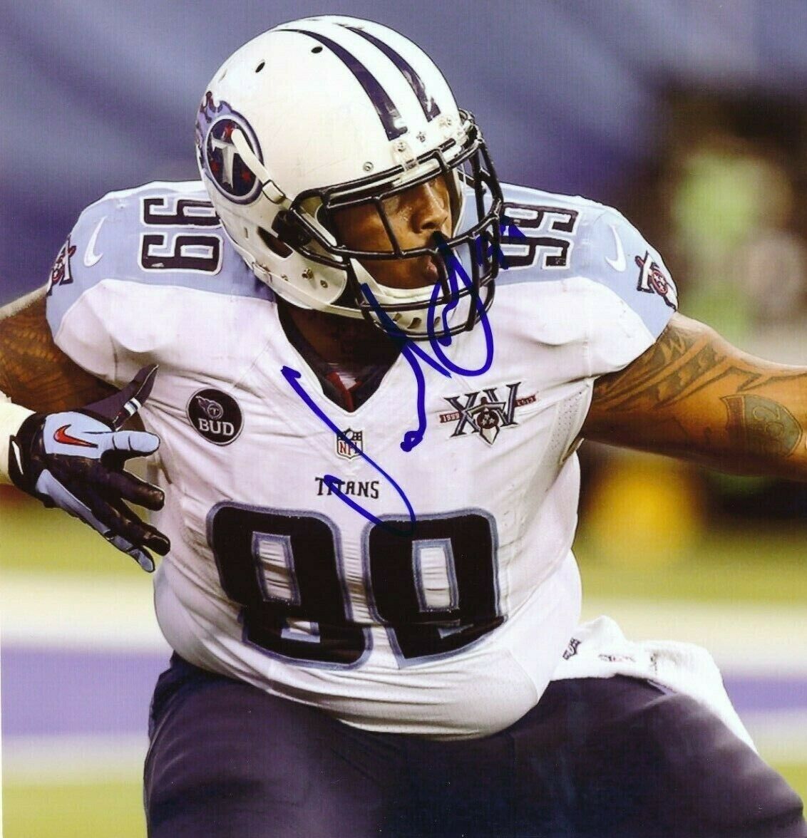 Jurrell Casey Autographed Signed 8x10 Photo Poster painting ( Titans ) REPRINT