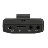 Portable Stereo Digital FM Transmitter Mini FM Radio Station Broadcast with Mic Audio Launch TF Card Slot