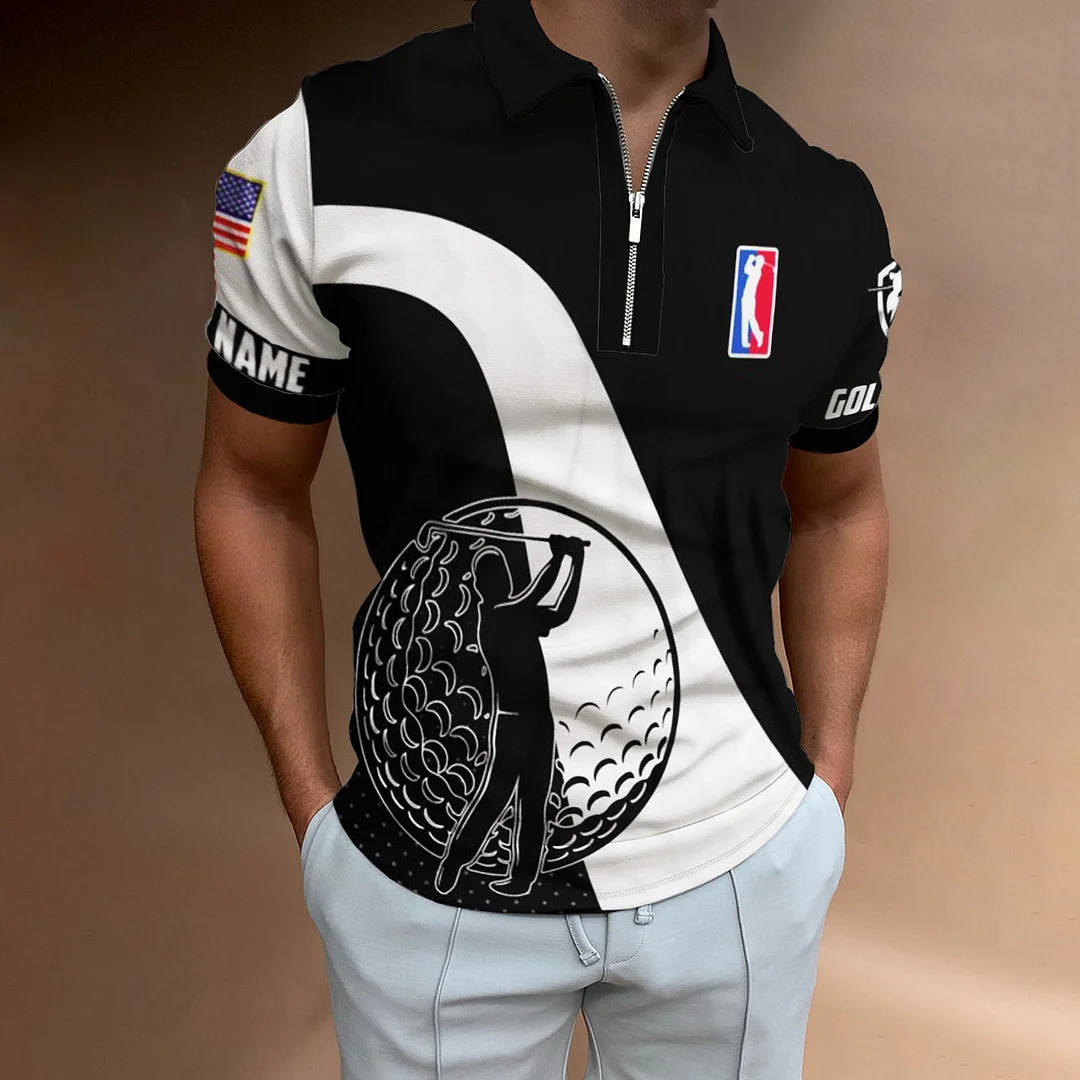 Men's Golf Polo Shirt、、URBENIE