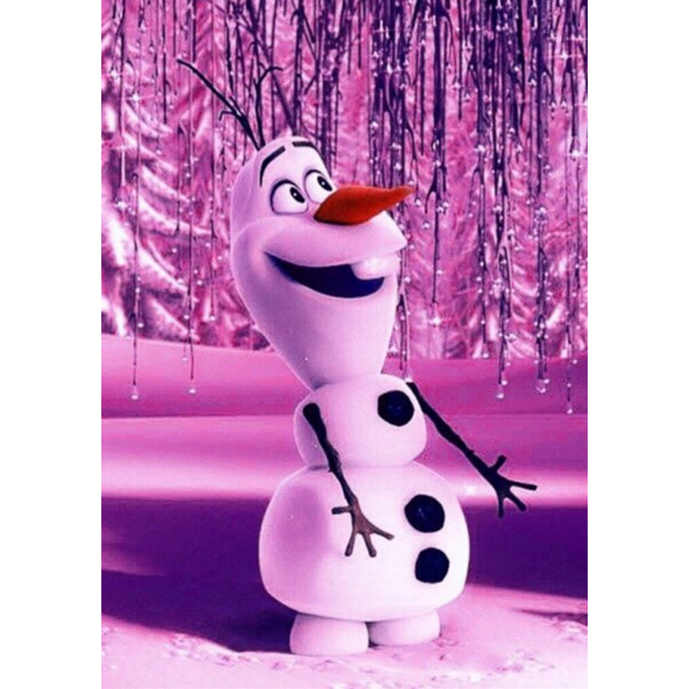

Snowman - Round Drill Diamond Painting - 40*30CM, 501 Original
