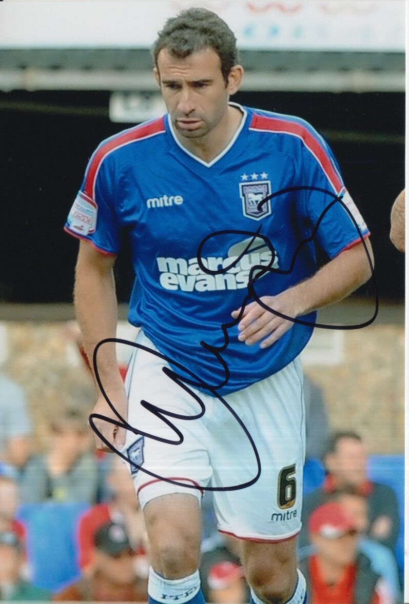 IPSWICH TOWN HAND SIGNED DANNY HIGGINBOTHAM 6X4 Photo Poster painting 1.
