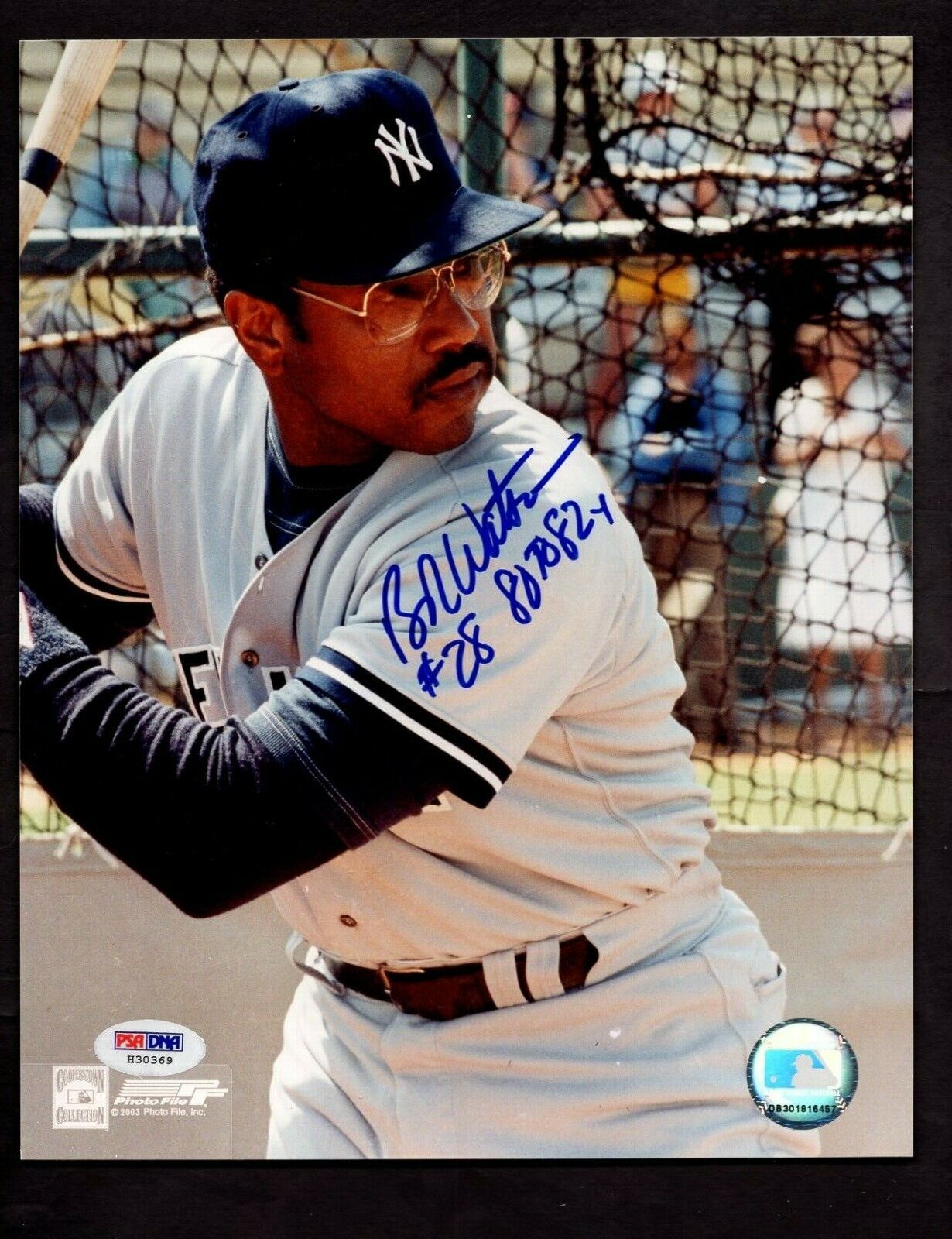 Bob Watson Signed 8 x 10 Photo Poster painting PSA/DNA New York Yankees SHIPPING IS