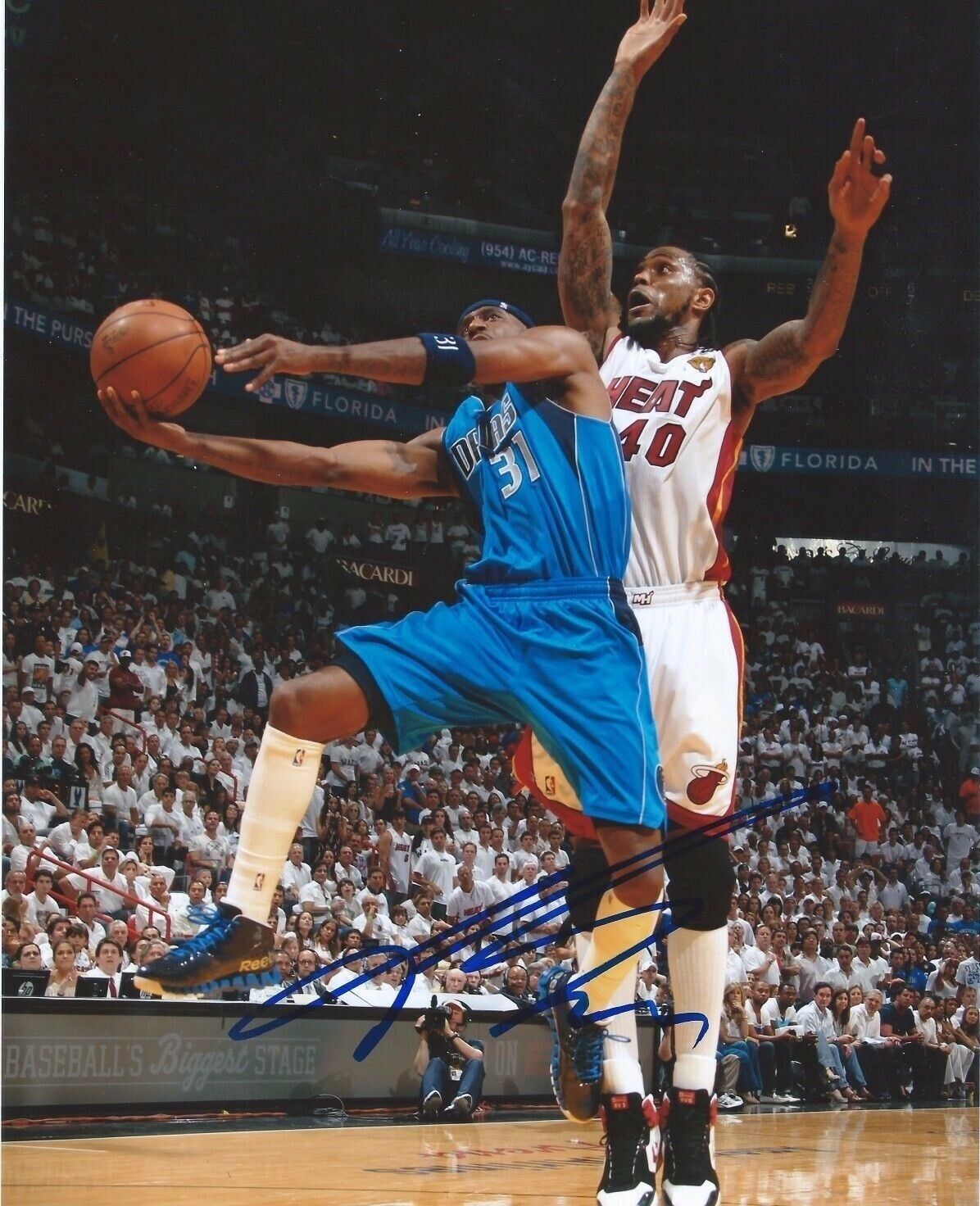 Jason Terry Autographed Signed 8x10 Photo Poster painting ( Mavericks ) REPRINT