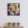 (40*40cm)Tigers - Full Round Drill Diamond Painting