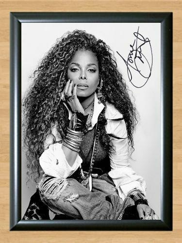 Janet Jackson Velvet Rope Signed Autographed Photo Poster painting Poster Print Memorabilia A3 Size 11.7x16.5