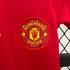 2007/2008 Retro Manchester United Home Football Shirt Kids Size 1:1 Thai Quality