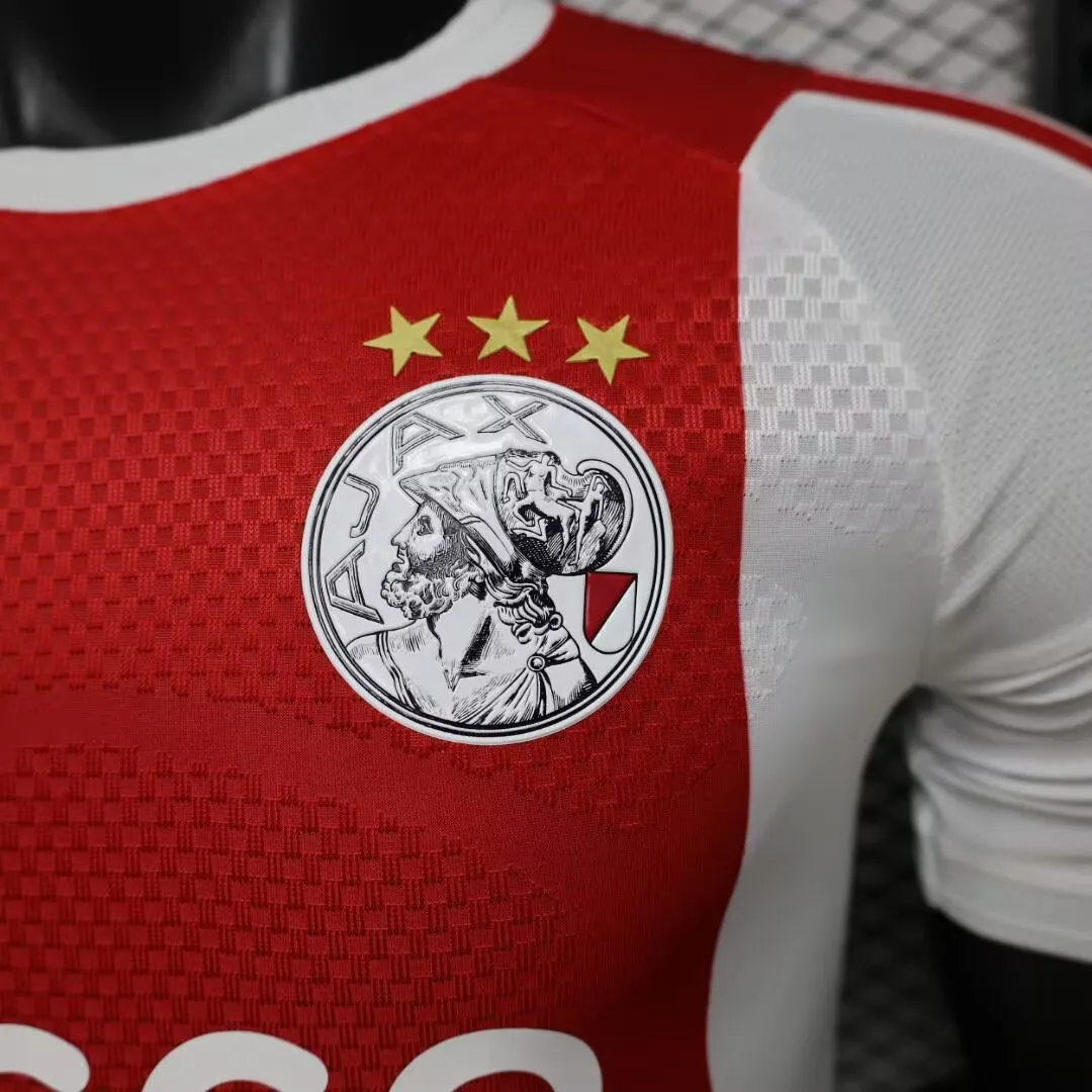 26/27 Ajax Home Player Version Men's Football T-Shirt Thai Quality
