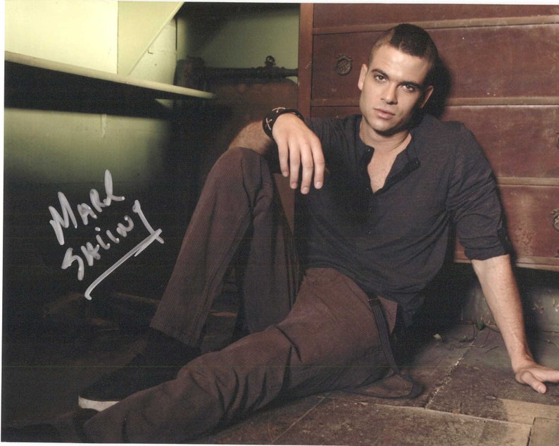 Mark Salling (d. 2018) Signed Autographed Glee!