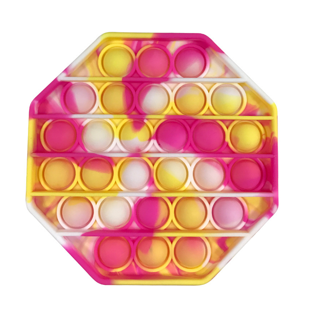 

Colorful Octagon - Pop It Fidget Toy, 501 Original