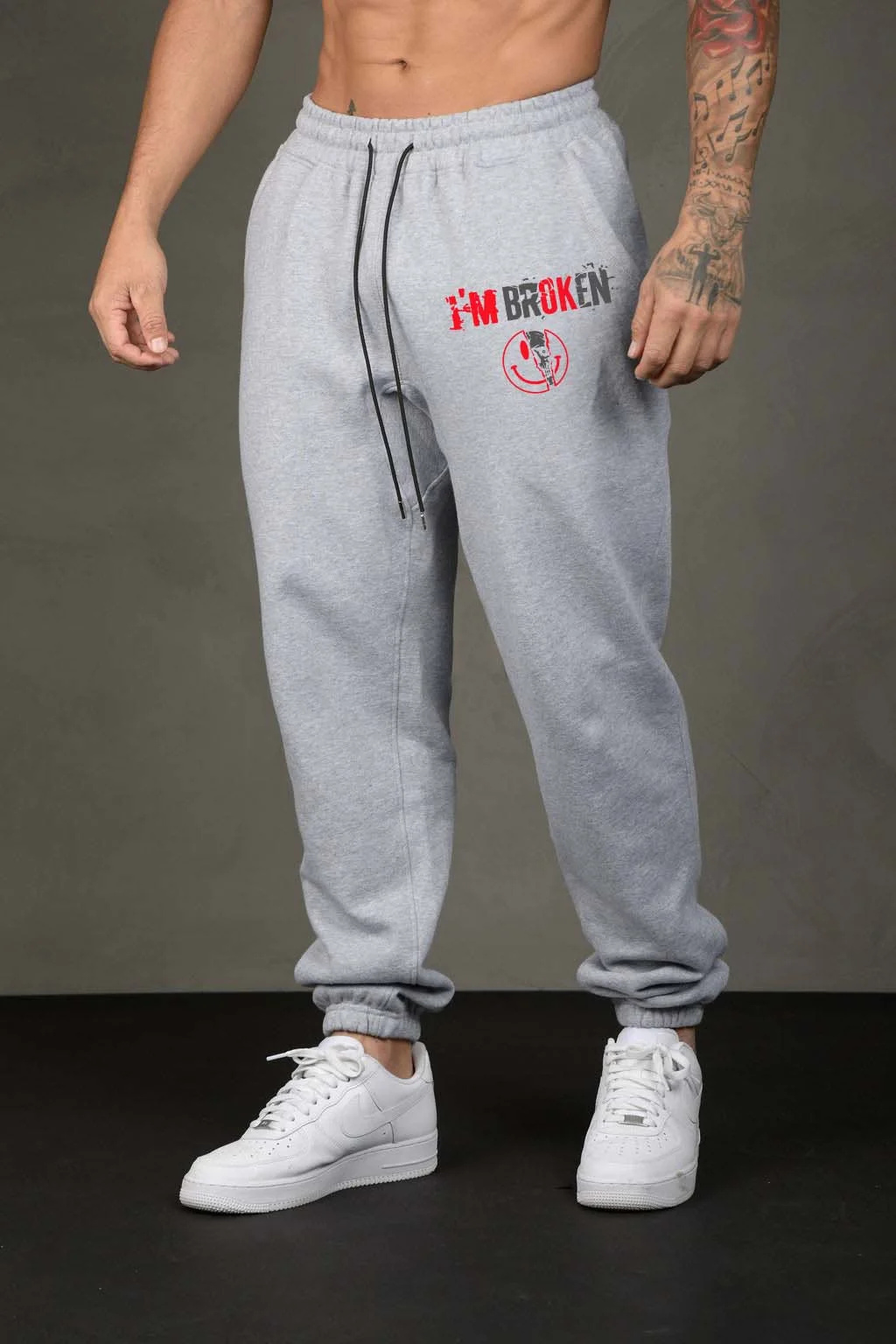 I'm Broken Printed Men's Sweatpants