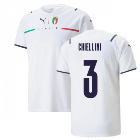 Italien Giorgio Chiellini 3 Away Trikot EM 2021-2022