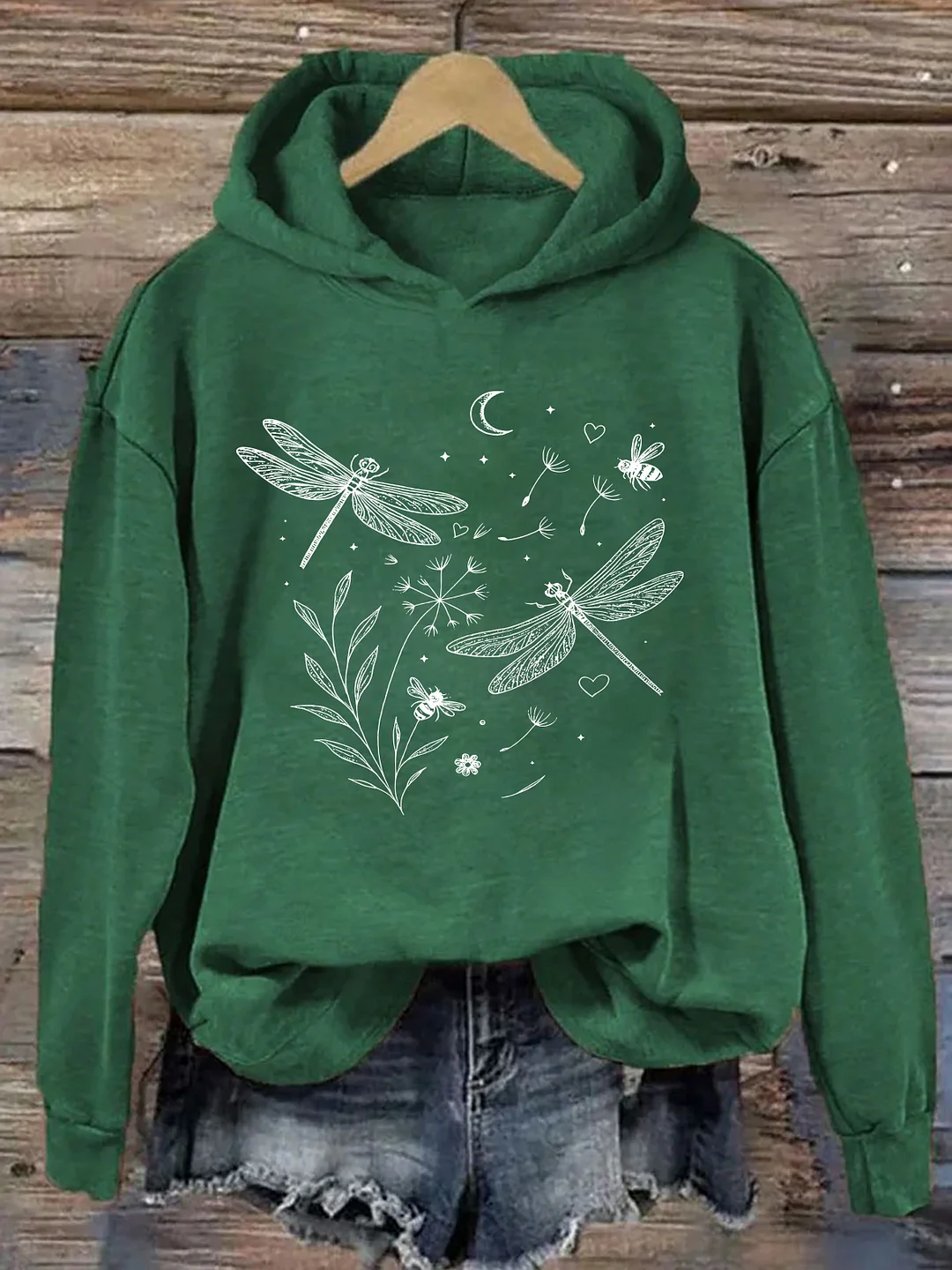 Dragonfly Nature Hoodie