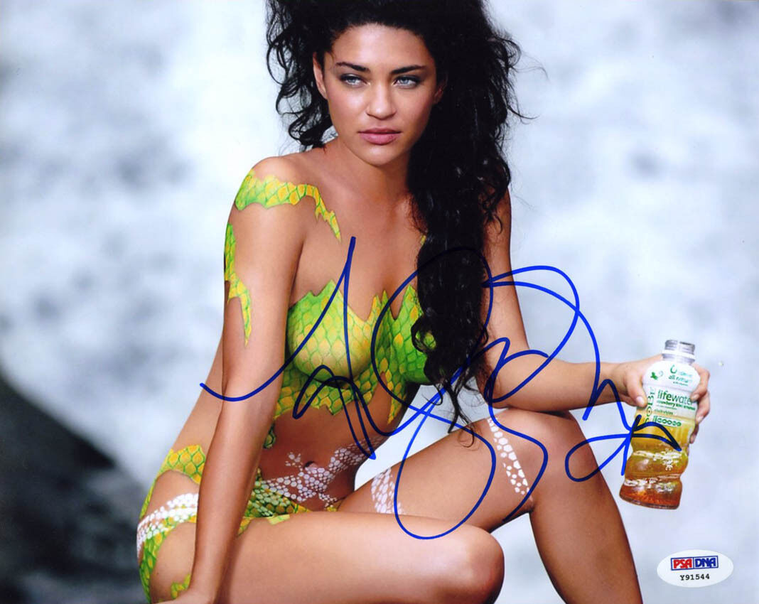 Jessica Szohr SIGNED 8x10 Photo Poster painting Twin Peaks Gossip Girl SEXY PSA/DNA AUTOGRAPHED