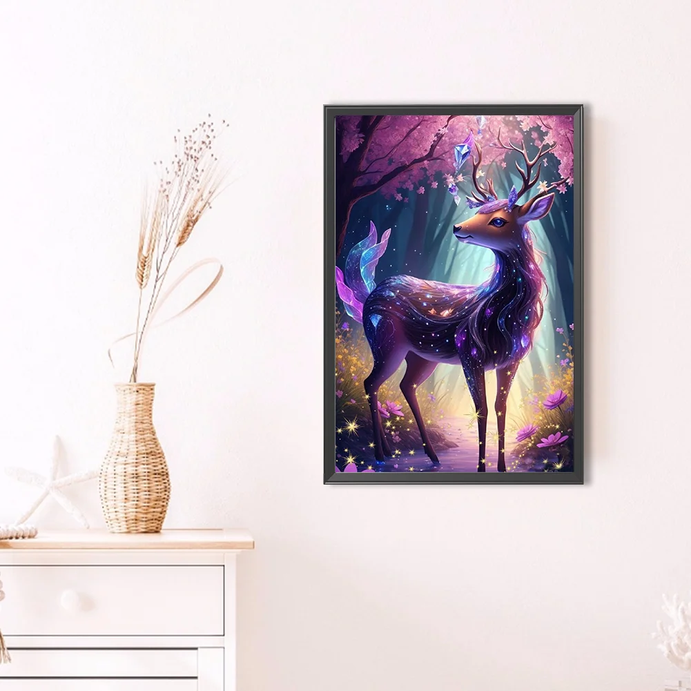 Diamond Painting - Full Round Drill - Deer(Canvas|40*60cm)