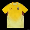 2025 Italy Yellow Goalkeeper Jersey