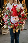 💖Santa's Wreath!! - Glowing Christmas🎄 Wreath💖-mysite-Adracos