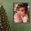 Diamond Painting-DIY Full Round Drill Sweet Cool Girl(40x50cm)