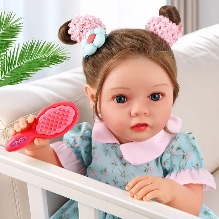 [Ships Within 24 Hours] Babeside Quiet Reborn Baby Daisy 20'' Toddler Girl Physical and Mental Accompaniment