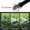 High Pressure Pump Car Wash Sprayer with Dispenser Bottle Adjustable Nozzle Car Soap Sprayer for Aut