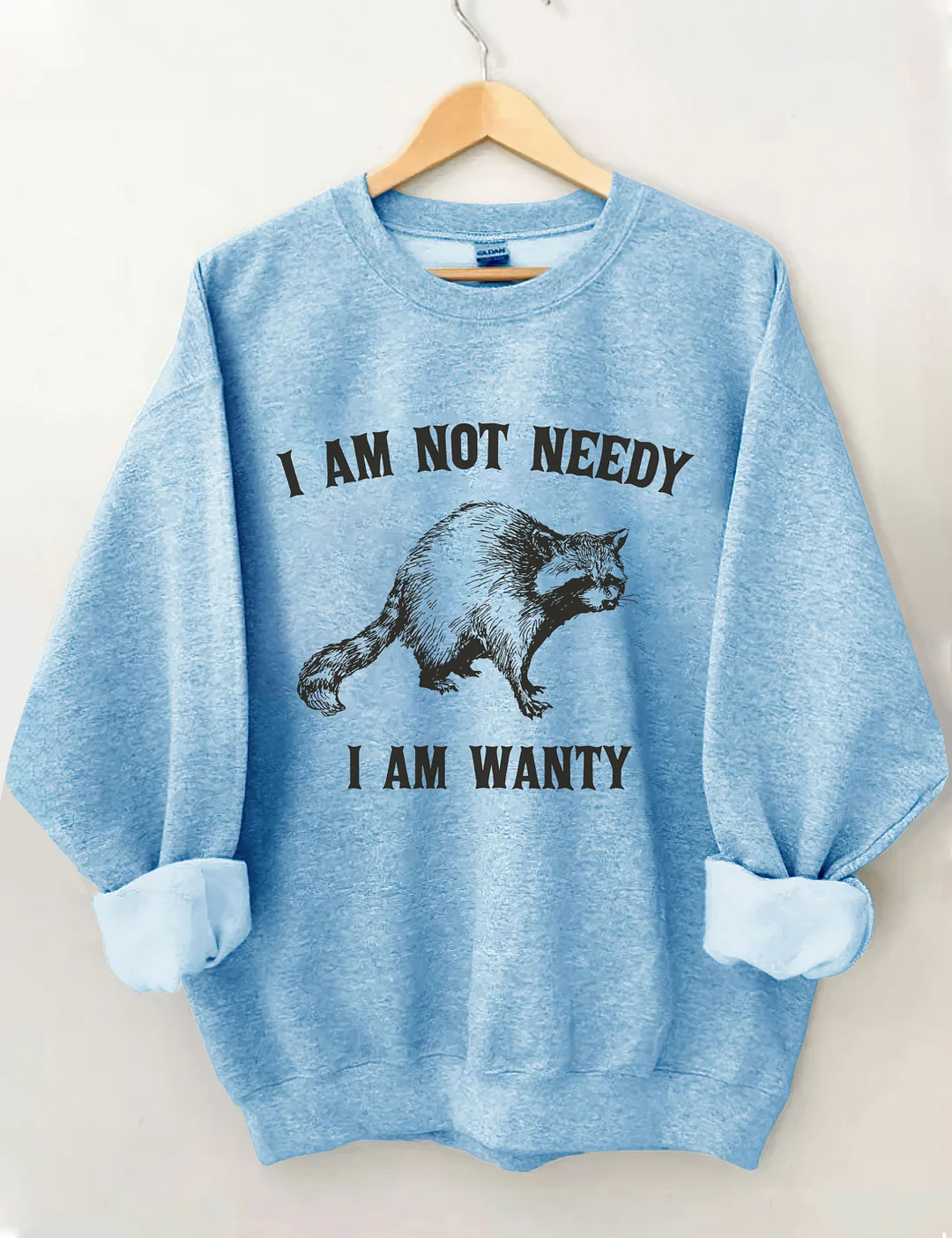I Am Not Needy I Am Wanty Sweatshirt