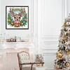 Diamond Painting-DIY Crystal Rhinestone Xmas Bear