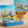 2025 New Magnetic Track Electric Train Assembly Children's Educational Toys