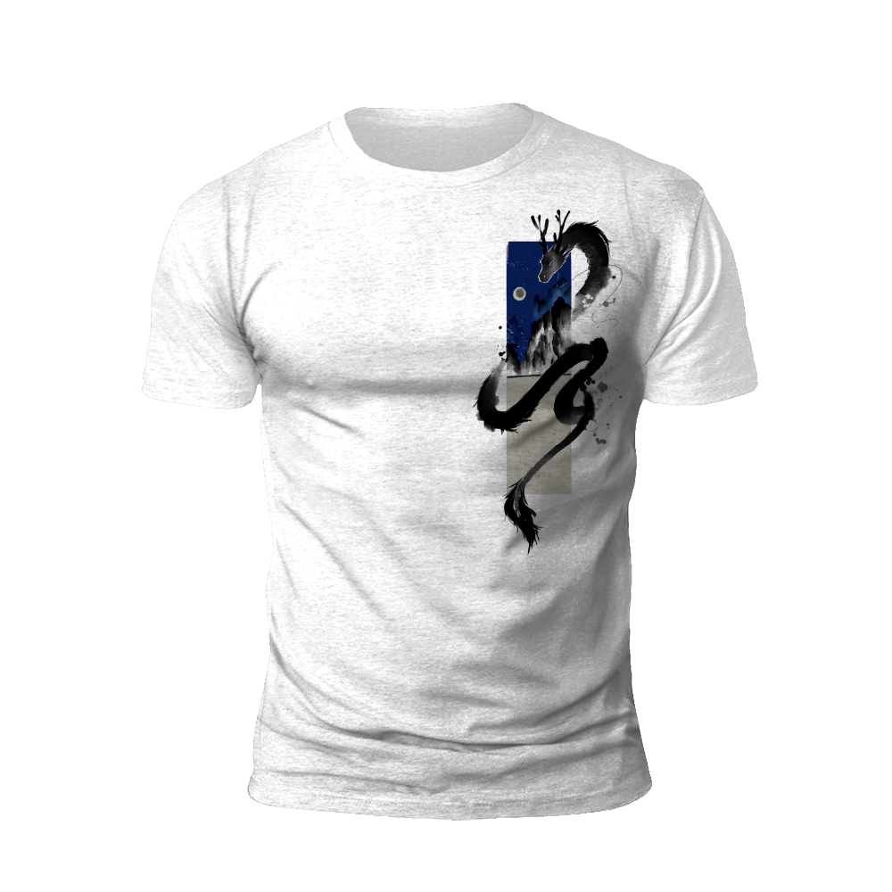 Ink Dragon T-Shirt: A Modern Twist on Ancient Mythology