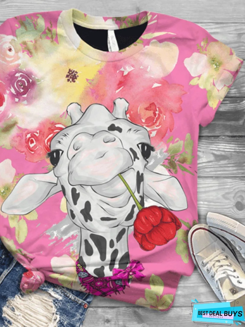 Casual Short Sleeve Round Neck Plus Size Tops