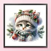 Cat - 18CT Counted Cross Stitch - 30*30cm