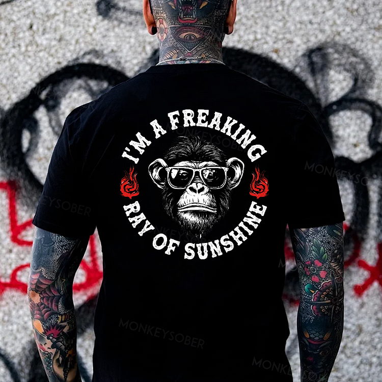 I'm A Freaking Ray Of Sunshine T-shirt