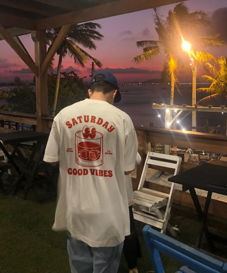 Saturday Good Vibes T-shirt