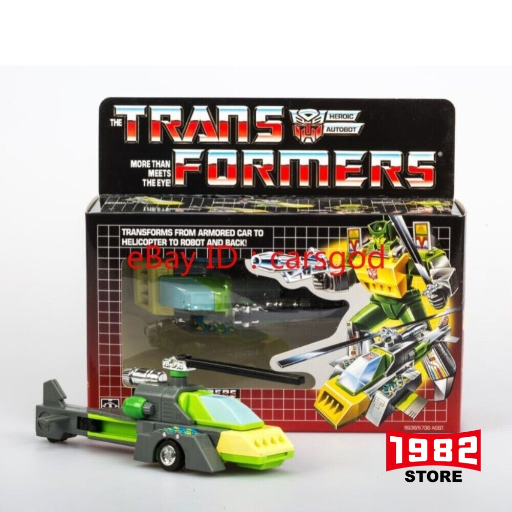 New Transformers  TRIPLE CHANGER G1 Springer KO facsimile action figure gift MISB