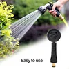 Hose Pipe High Pressure Watering Irrigation Tool with Rubber Handle for Cleaning