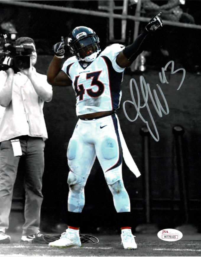 TJ Ward signed autographed 8x10 Photo Poster painting! JSA! 8031