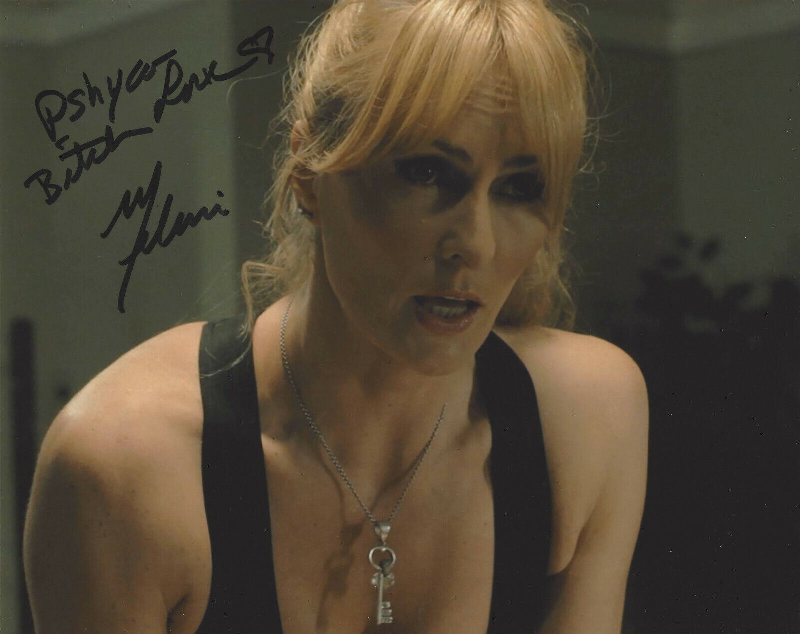 MELANIE GOOD SIGNED AUTHENTIC 'PRIVATE PARTS' 8x10 Photo Poster painting E w/COA MODEL ACTRESS