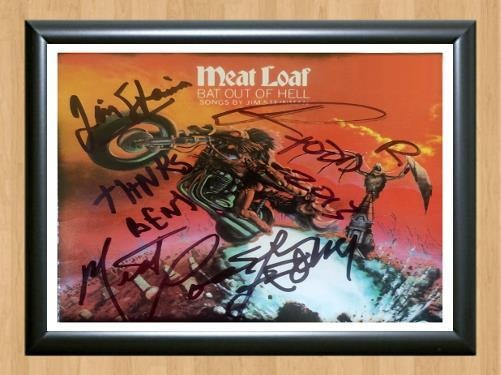Meat Loaf MeatLoaf Band Signed Autographed Photo Poster painting Poster Print Memorabilia A4 Size