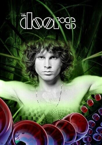 THE DOORS POSTER - JIM MORRISON ART - Photo Poster painting QUALITY INSERT -  POST!