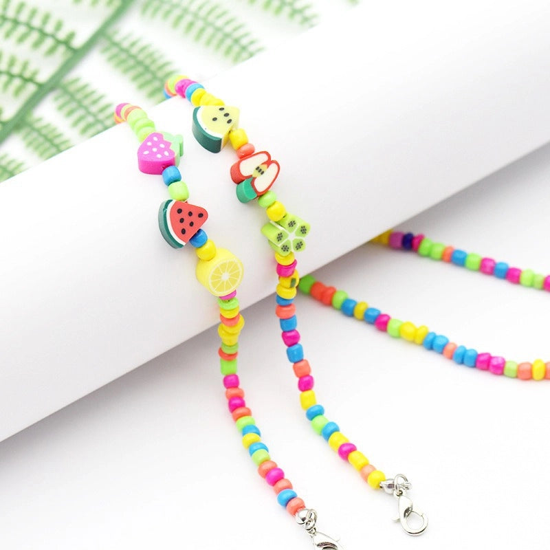 Casual Minimalist Geometric Crystal Unisex Glasses Chain