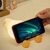 LED Cute Duck Night Light with Touch Sensor Duck Sleeping Lamp for Kids Toddlers