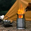 Portable picnic folding wood stove camping outdoor stove wood stove