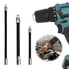 4Piece Flexible Socket Extension Bar 1/4 3/8 1/2 Inch Drive