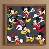 Diamond Painting -DIY Round Drill Mickey Minnie