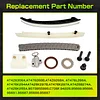 Timing Chain kit Replacement for 22HP47N Compatible with Chevrolet Sonic Trax Cruze Volt & Cadillac ELR & Buick Encore