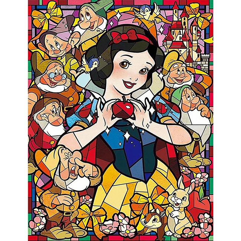 Stained Glass Belle Diamond Painting – Color-Full Creations