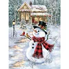 Diamond Painting-DIY Full Round Drill Snowman