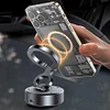 Magnetic Car Phone Holder Car Dash Phone Mount Car Accessories (Black)